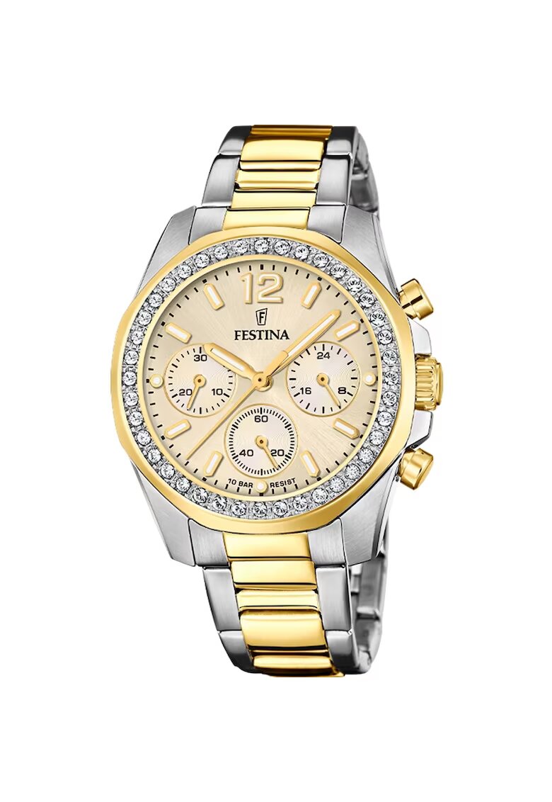 Festina Ceas dama Quartz Argintiu0 - Argintiu/Auriu