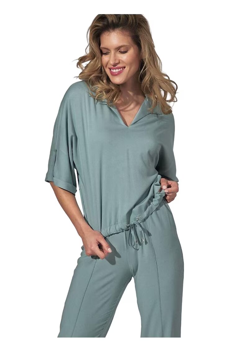 Figl Bluza dama 90219 - Viscoza/Poliester - Verde