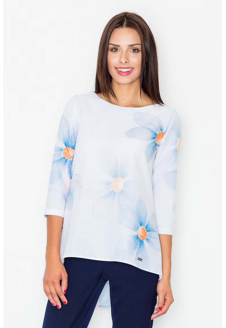 Figl Bluza dama flori - Poliester - Multicolor