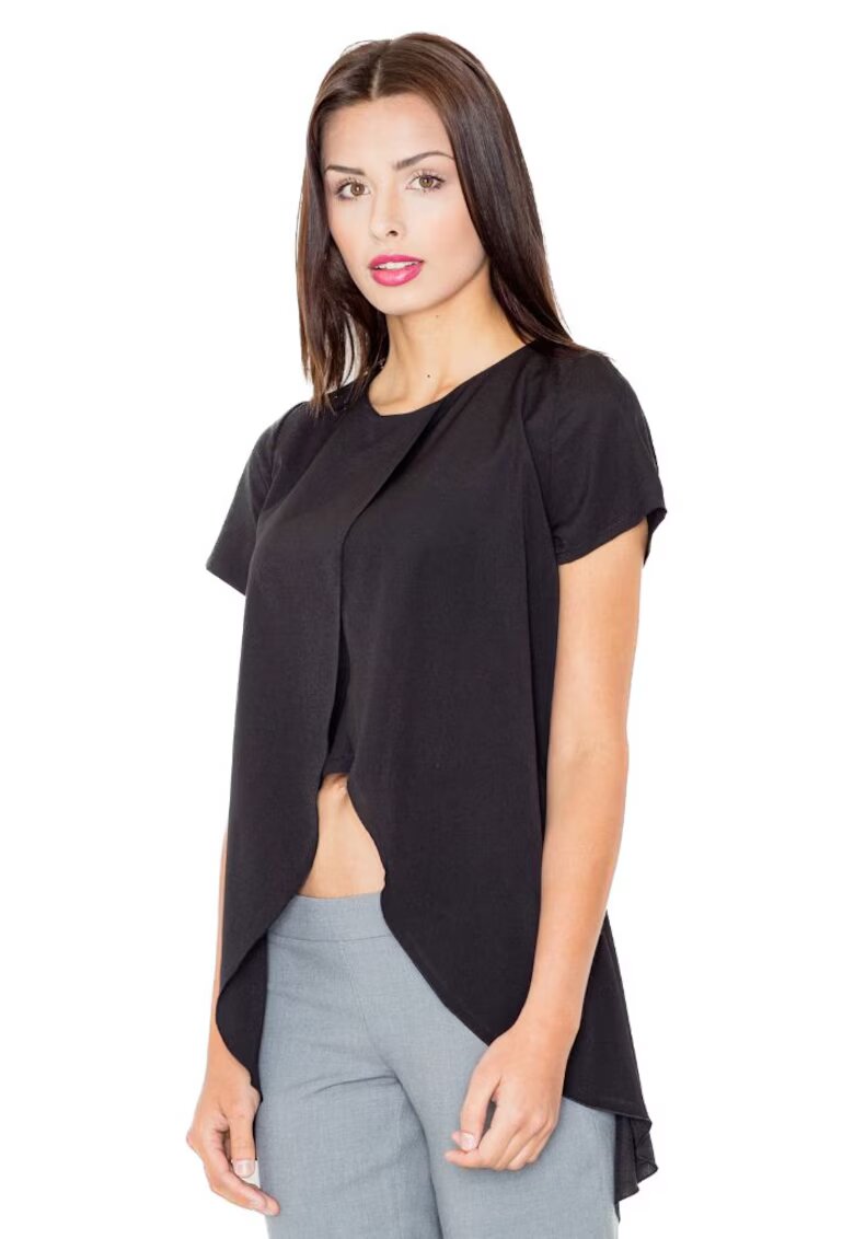 Figl Bluza dama Guena M465 neagra - Negru