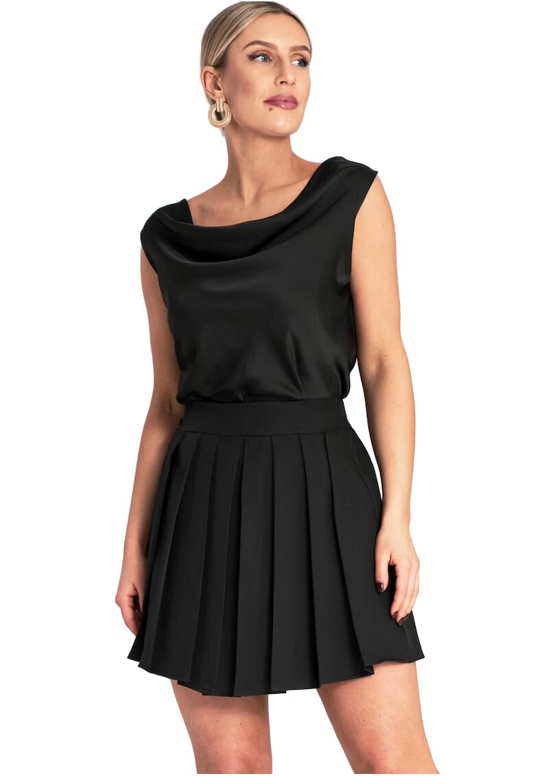 Figl Bluza dama M1119 - Poliester/Elastan - Negru -