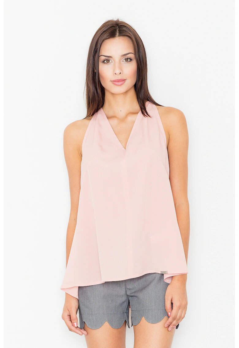 Figl Bluza dama M480 - Poliester/Viscoza - Roz