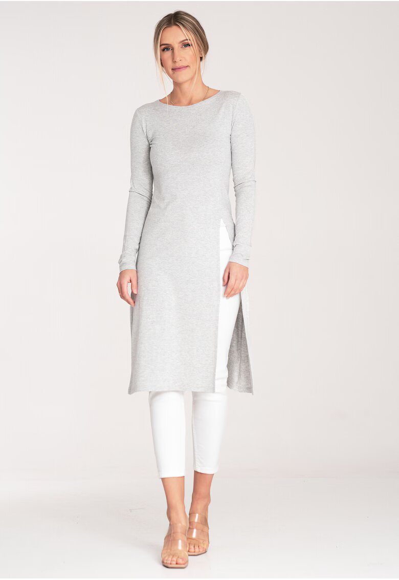 Figl Bluza lunga dama - Viscoza/Elastan - Gri