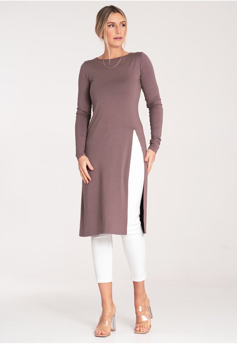 Figl Bluza lunga dama - Viscoza/Elastan - Maro