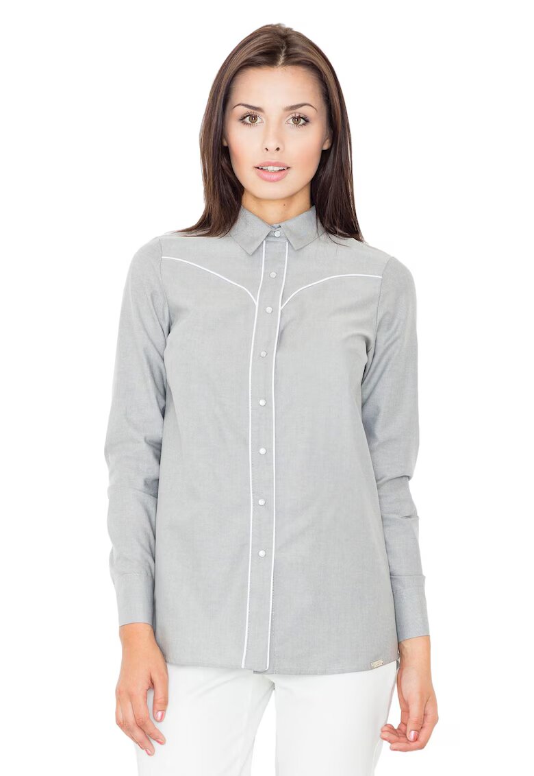 Figl Camaşa cu maneca lunga model 61516 - Gri