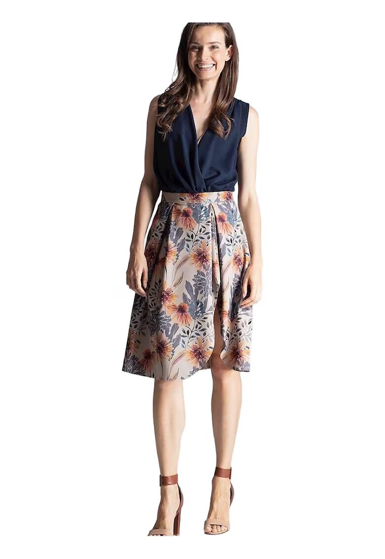 Figl Fusta design elegant - multicolor - poliester
