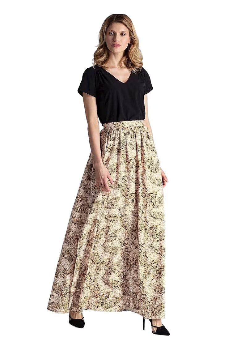 Figl Fusta lunga multicolor - material usor - design elegant - poliester