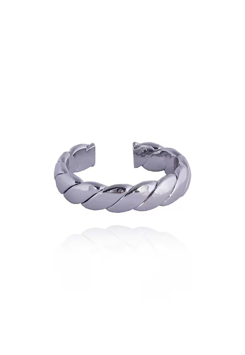 Figl Inel placat cu argint cu un design original