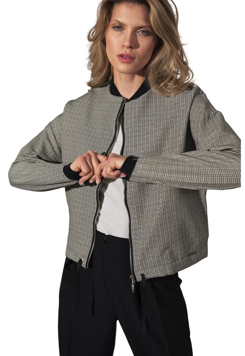 Figl Jacheta dama M733 - Poliester/Viscoza - Gri