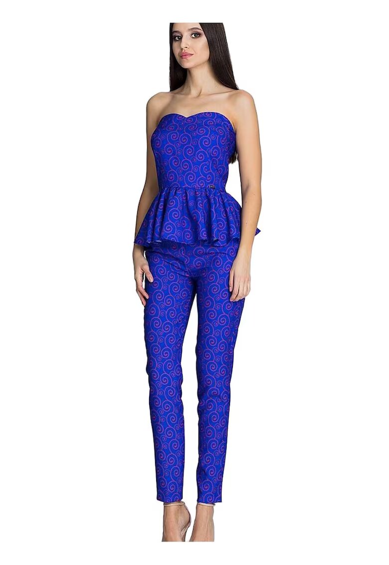 Figl Pantaloni dama - Albastru - Poliester