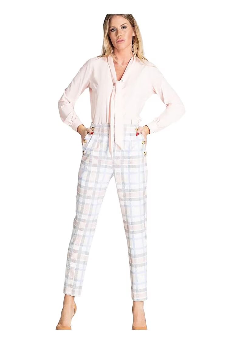Figl Pantaloni dama lungi - multicolor - poliester -