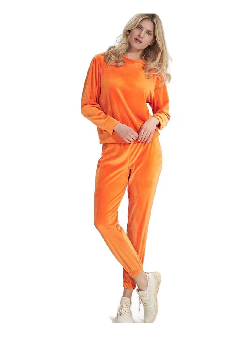 Figl Pantaloni dama - Poliester/Elastan - Portocaliu