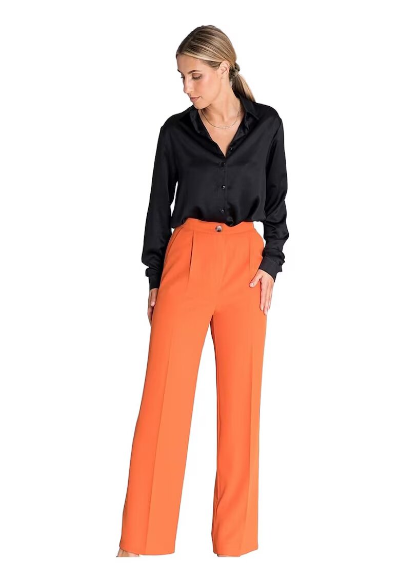 Figl Pantaloni dama - Poliester - Portocaliu
