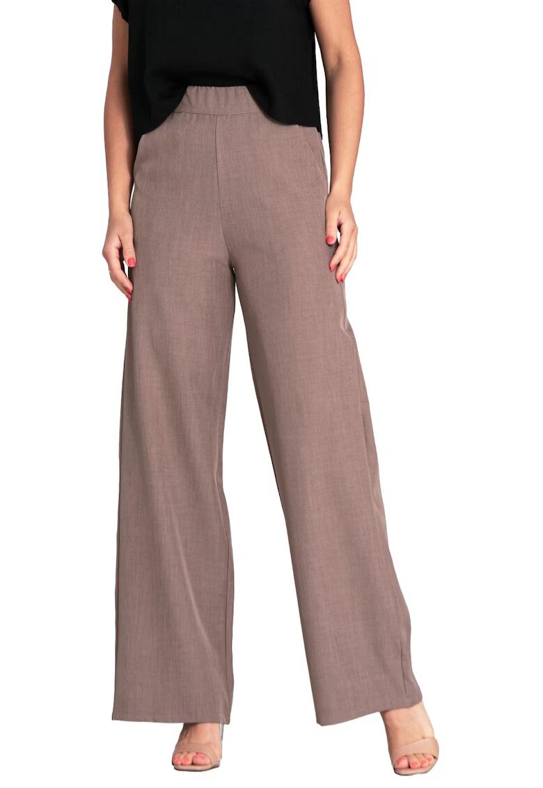 Figl Pantaloni dama - textil - maro -