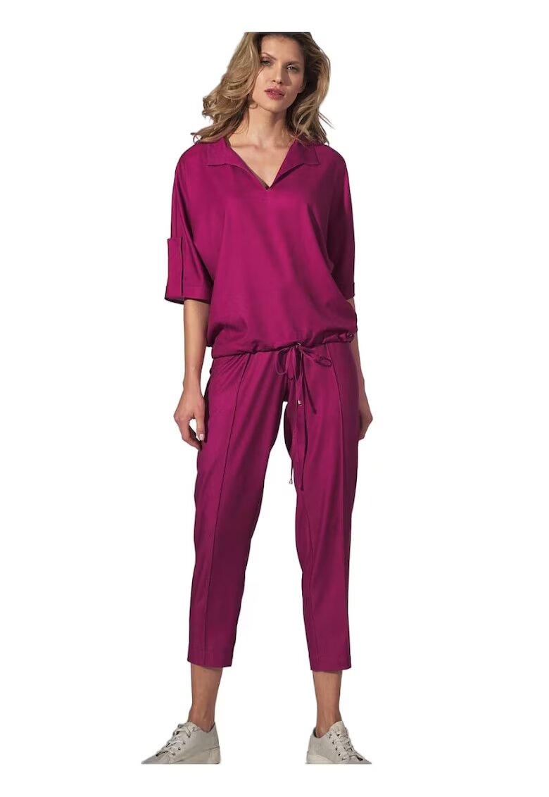 Figl Pantaloni dama - Viscoza - Fucsia