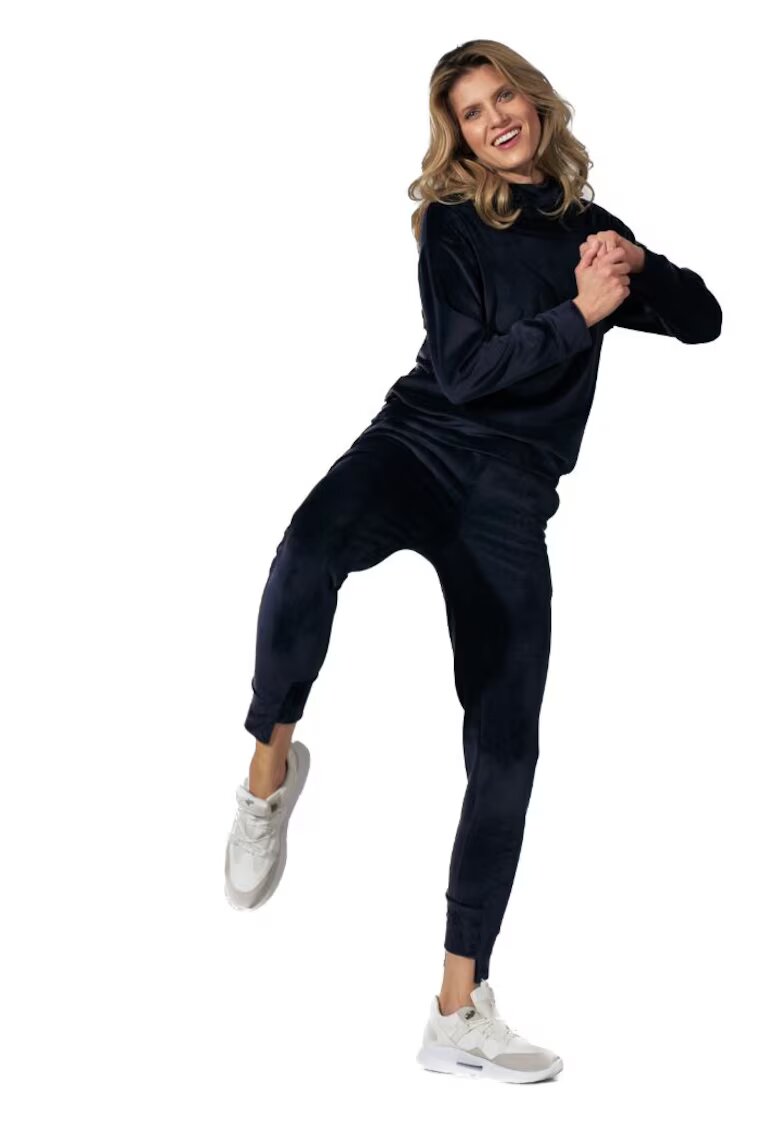 Figl Pantaloni de trening femei - Gunhild - garnet - - Albastru inchis
