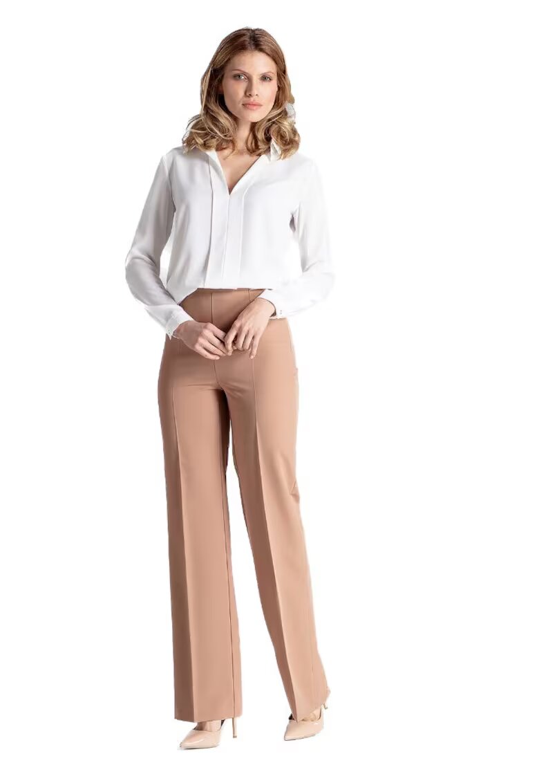 Figl Pantaloni eleganti de dama - Clane - maro