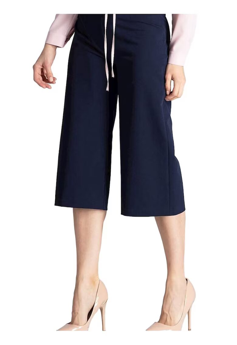 Figl Pantaloni pentru dama - Poliester/Viscoza - Bleumarin