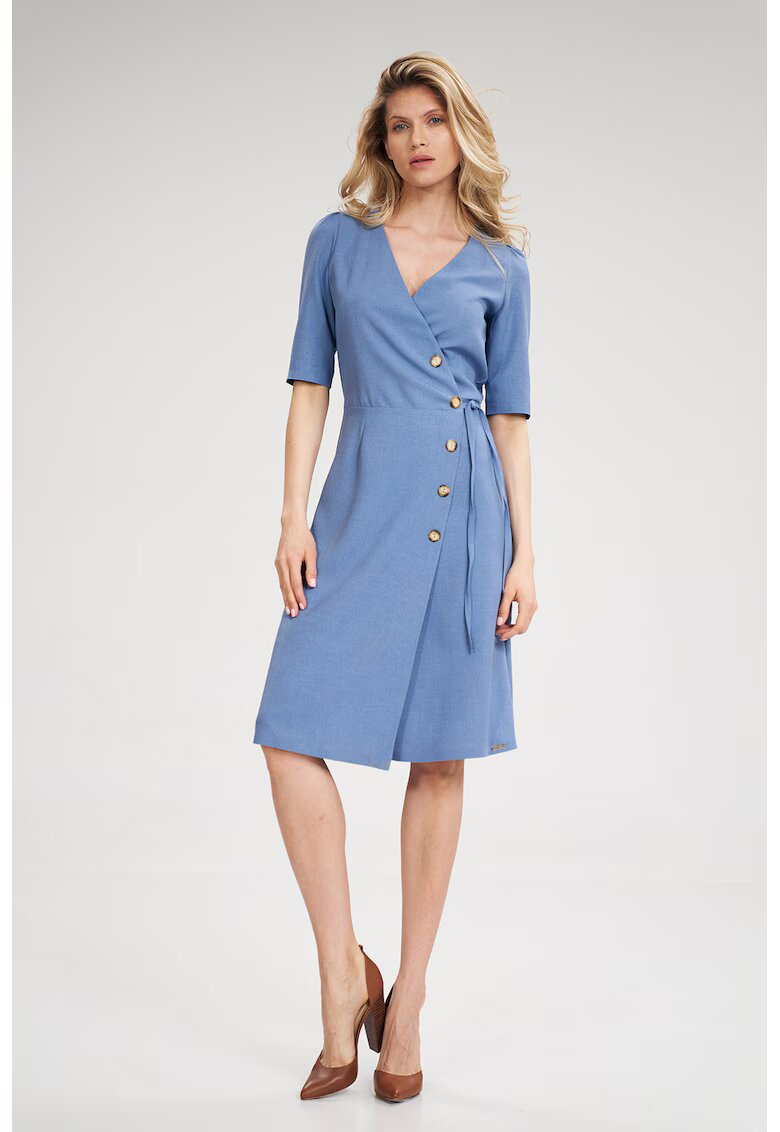 Figl Rochie cu maneci scurte - poliester