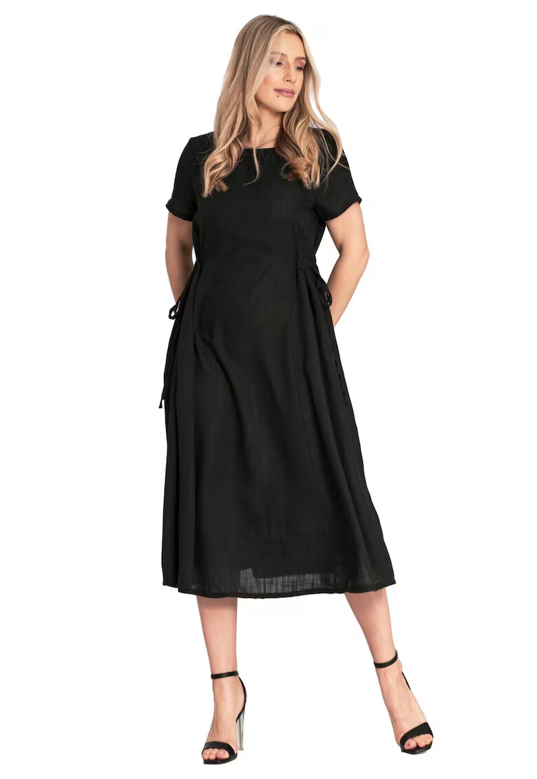 Figl Rochie de cocktail - M1184 - neagra - eleganta - poliester -