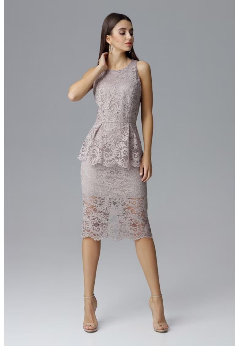 Figl Rochie de dama model 126202 - Bej
