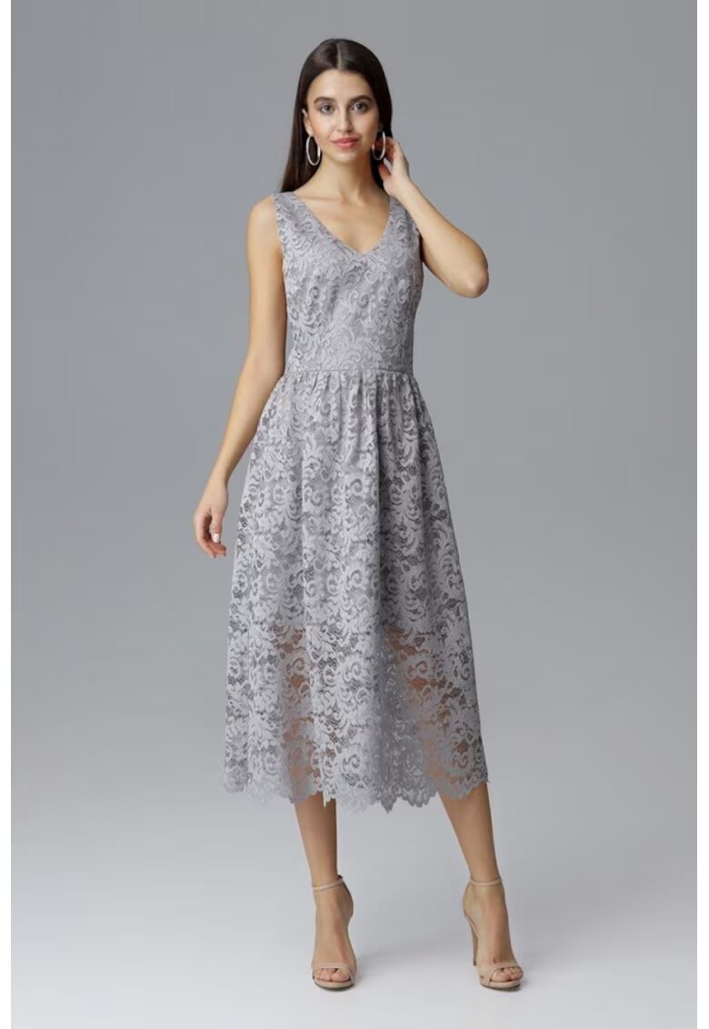 Figl Rochie de dama model 126206 - Gri