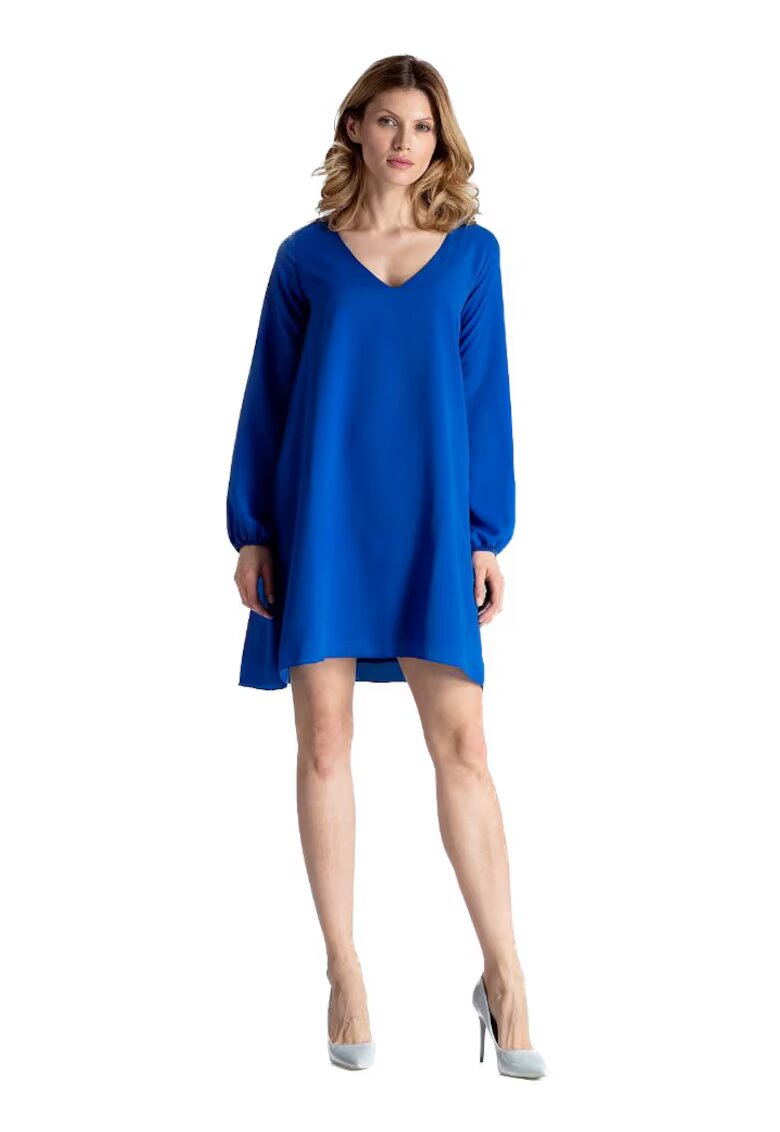 Figl Rochie de seara dama Elyannin M566 albastru deschis - Albastru deschis