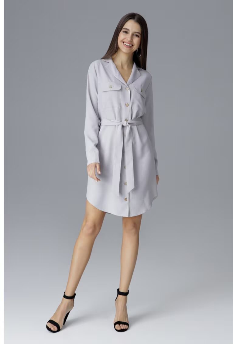 Figl Rochie de seara model 126027 - Gri