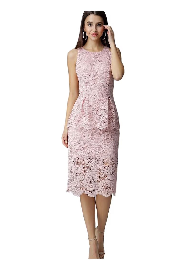 Figl Rochie de seara - roz - eleganta - din material de calitate - poliester