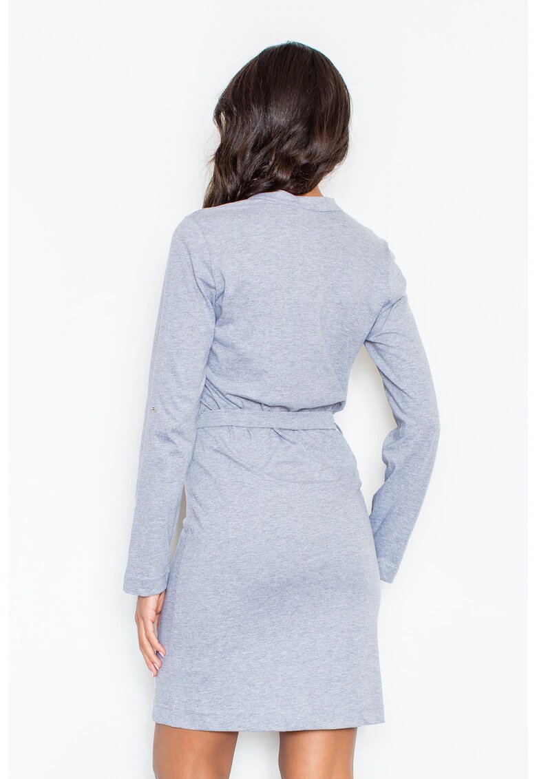 Figl Rochie de vara - gri - bumbac -