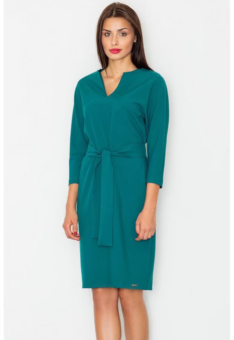 Figl Rochie de zi model 77106 - Verde