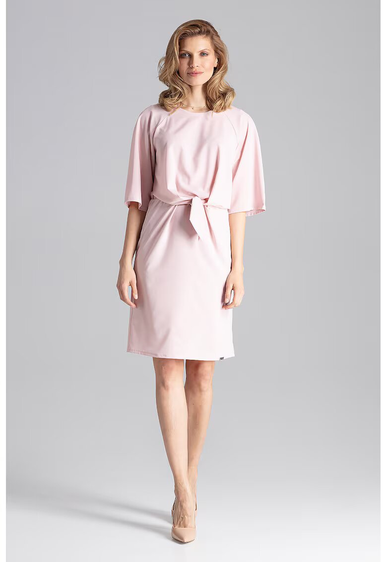 Figl Rochie - design modern - roz - vara - poliester