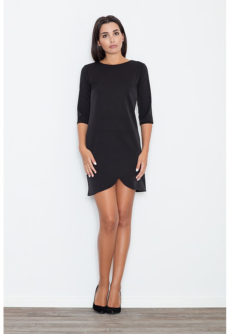 Figl Rochie - eleganta - neagra - poliester