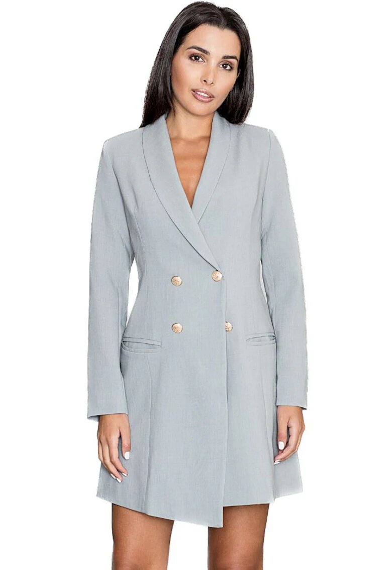 Figl Rochie jacheta dama Igrairion M447 gri - Gri