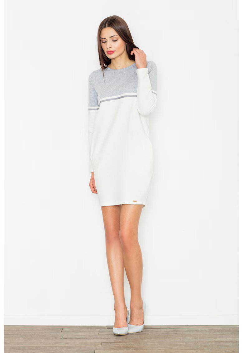 Figl Rochie M510 - casual - cu buzunare - bumbac 95%