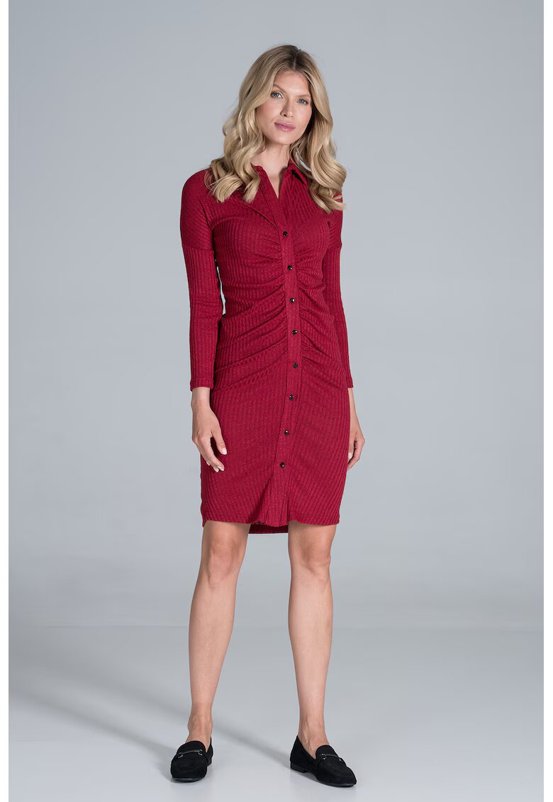 Figl Rochie M824 - cu detalii elegante - viscoza