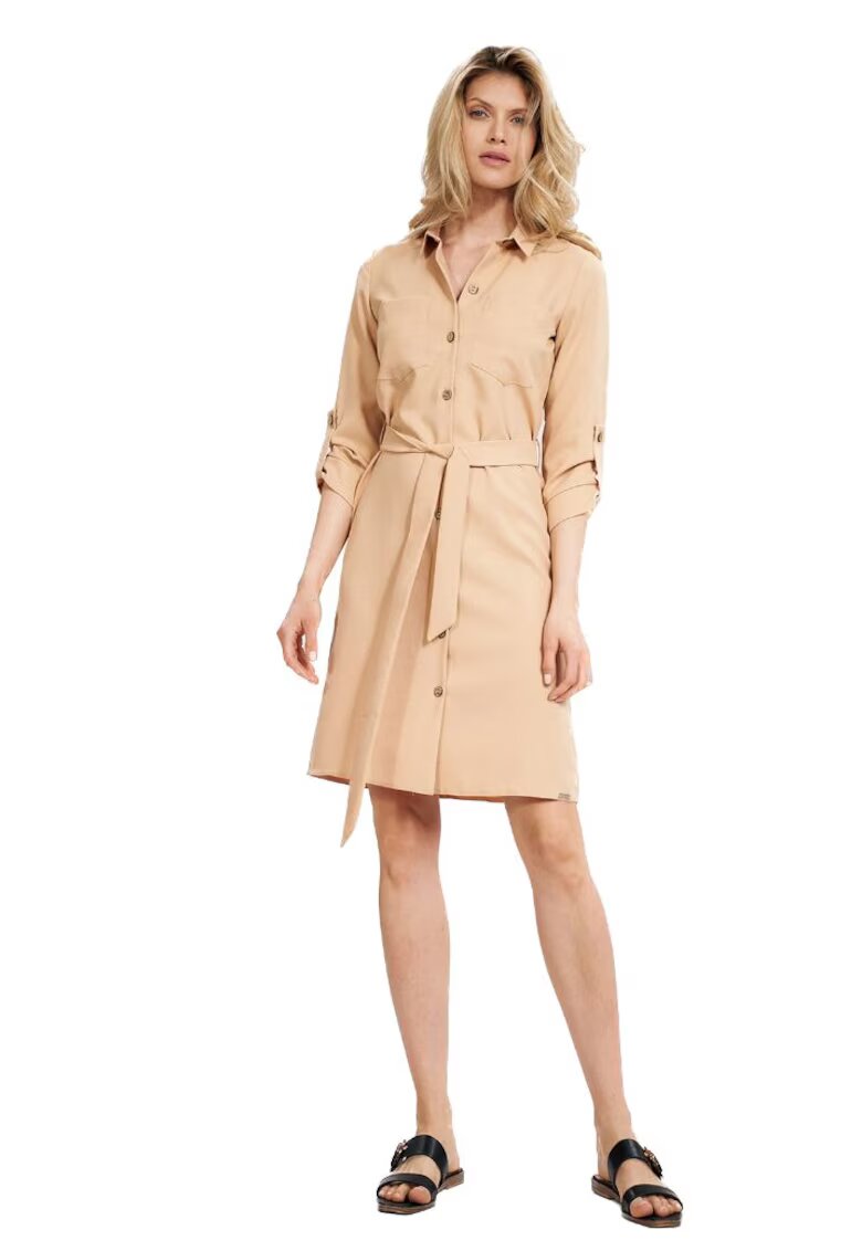 Figl Rochie mini dama - Aramour - bej - Bej