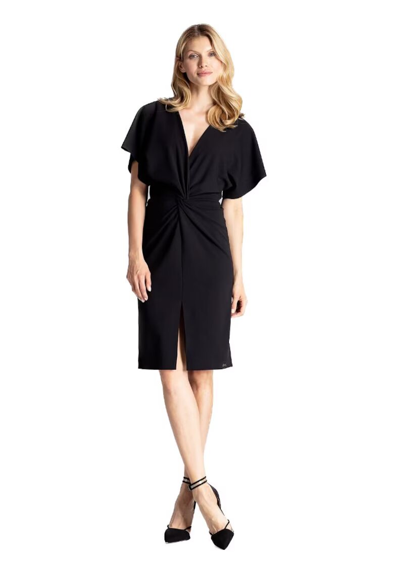 Figl Rochie mini dama Gaherddhin M687 neagra - Negru