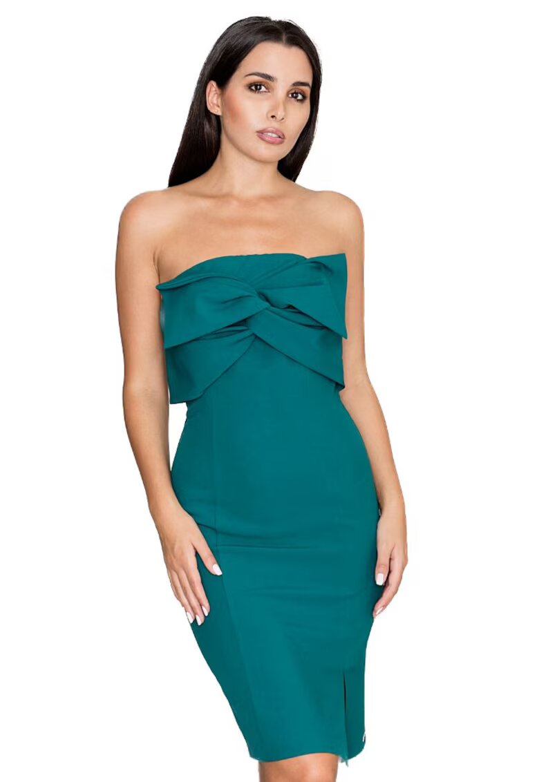 Figl Rochie mini dama Lane M571 verde - Verde