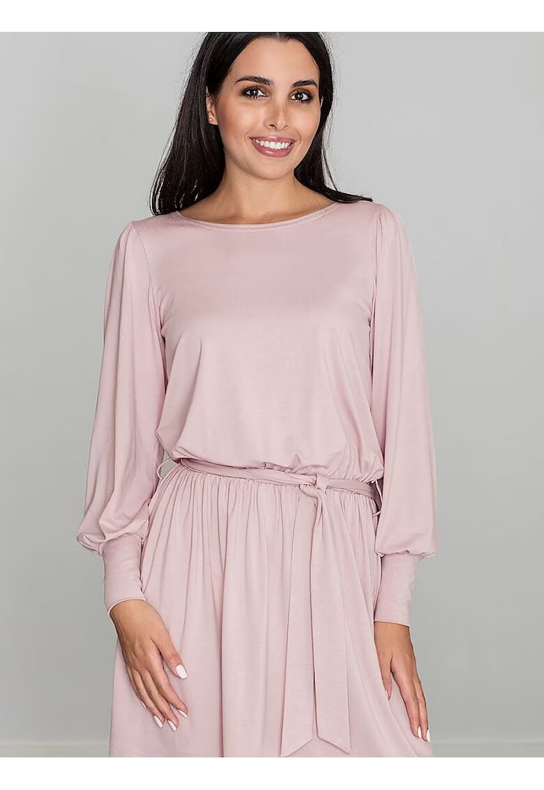 Figl Rochie roz - casual - viscoza -