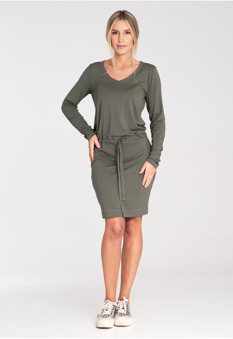 Figl Rochie scurta - verde - viscoza