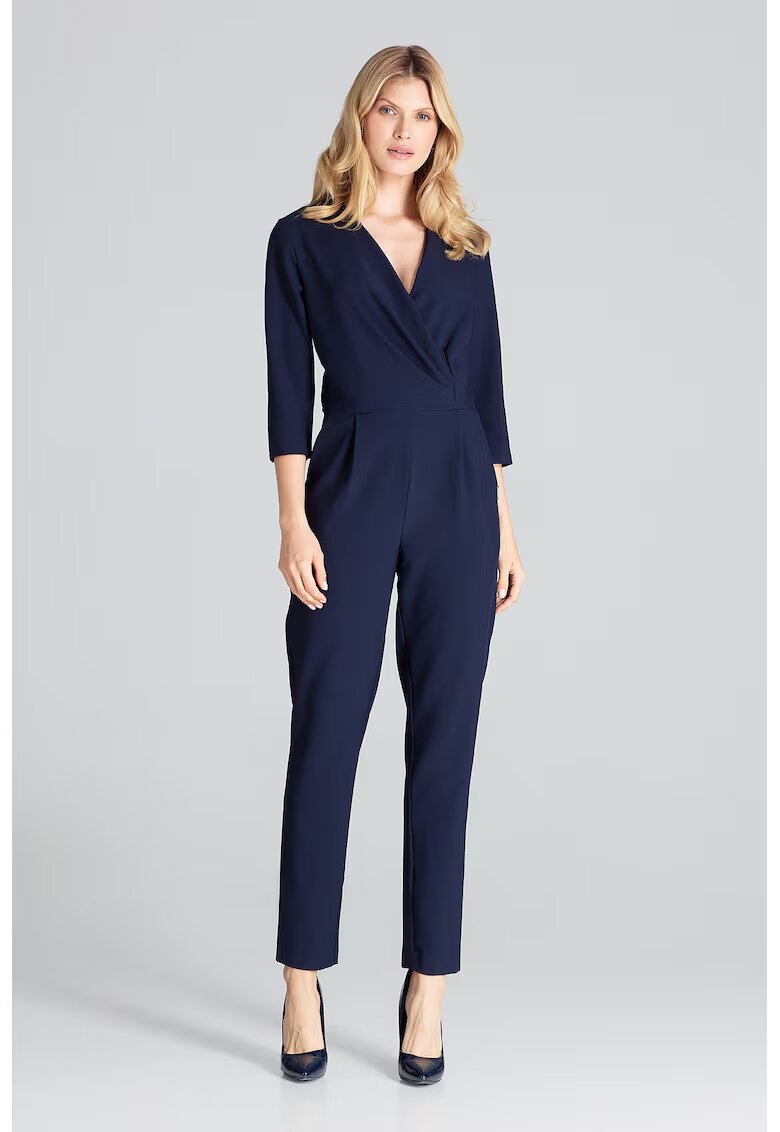 Figl Salopeta dama - eleganta - bleumarin - poliester