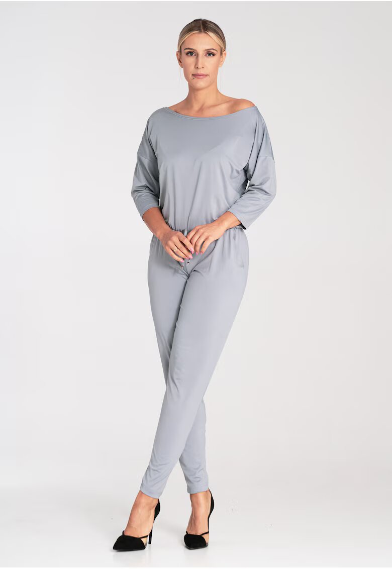 Figl Salopeta dama - eleganta - gri - poliester