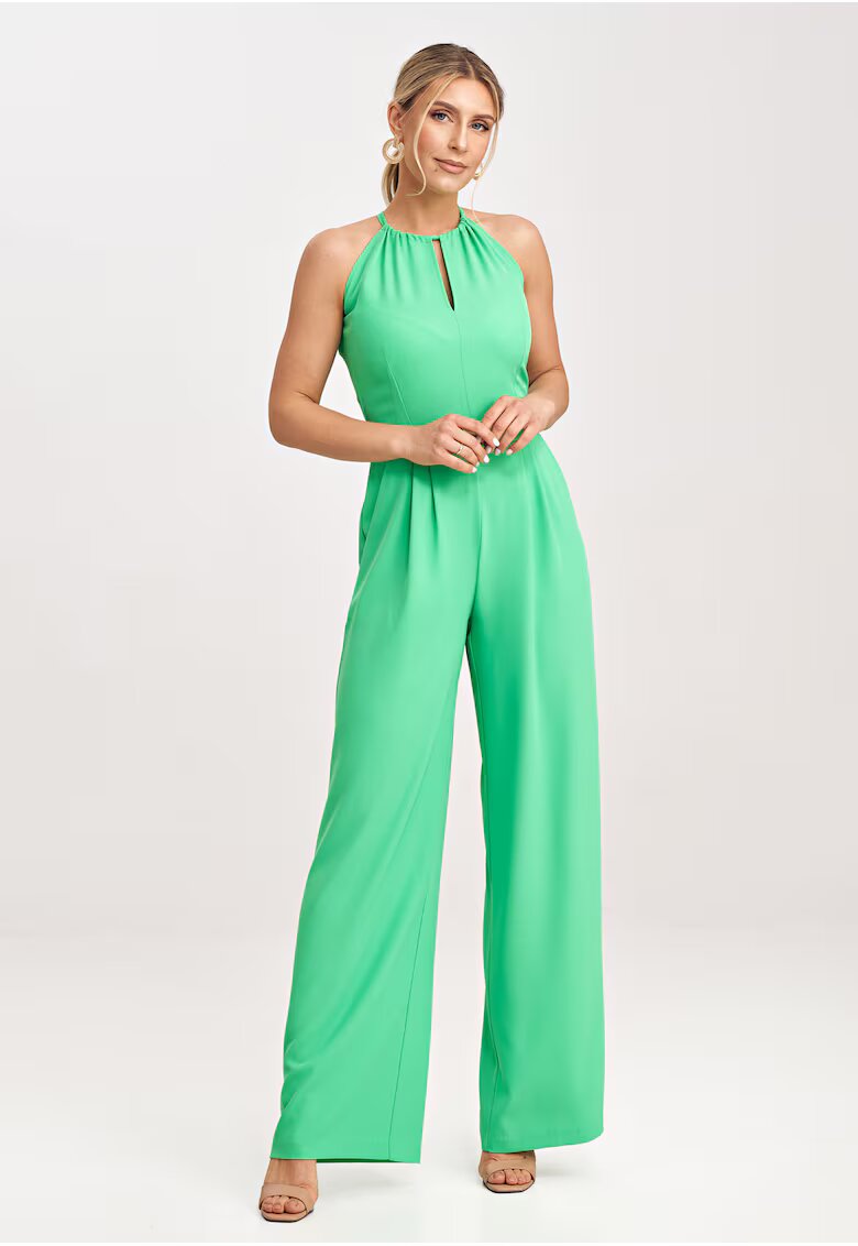 Figl Salopeta dama - eleganta - verde - poliester