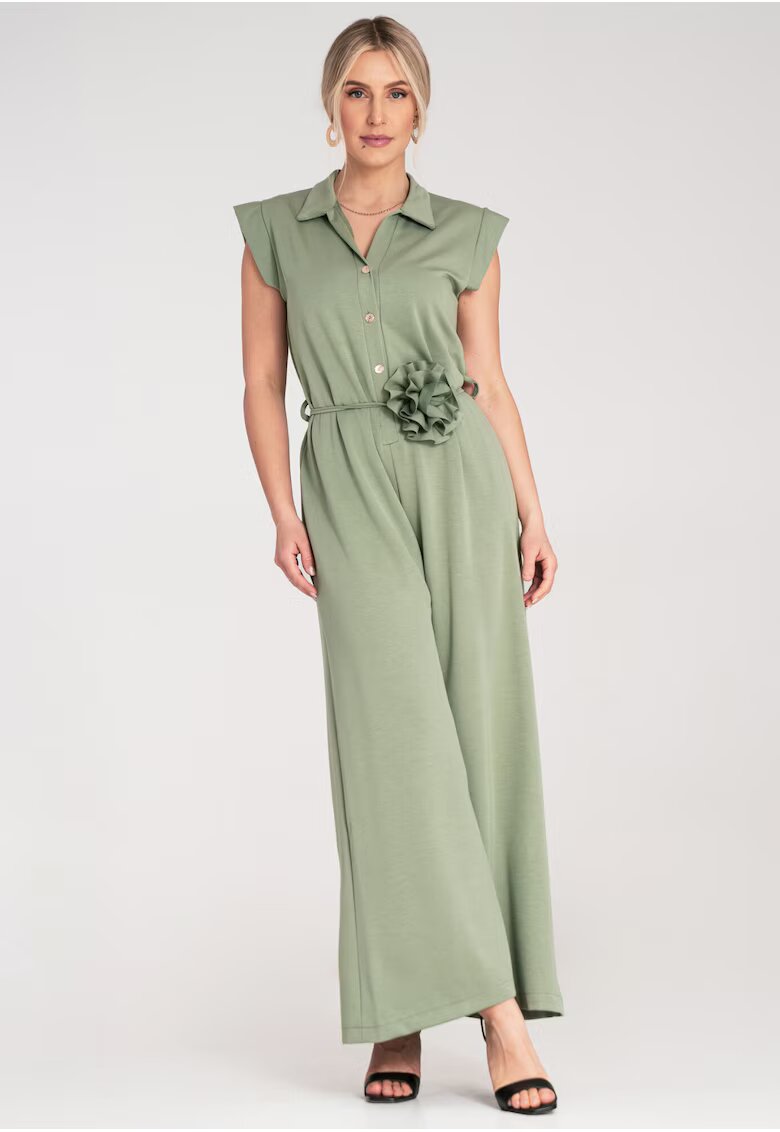 Figl Salopeta lunga verde - material respirabil -