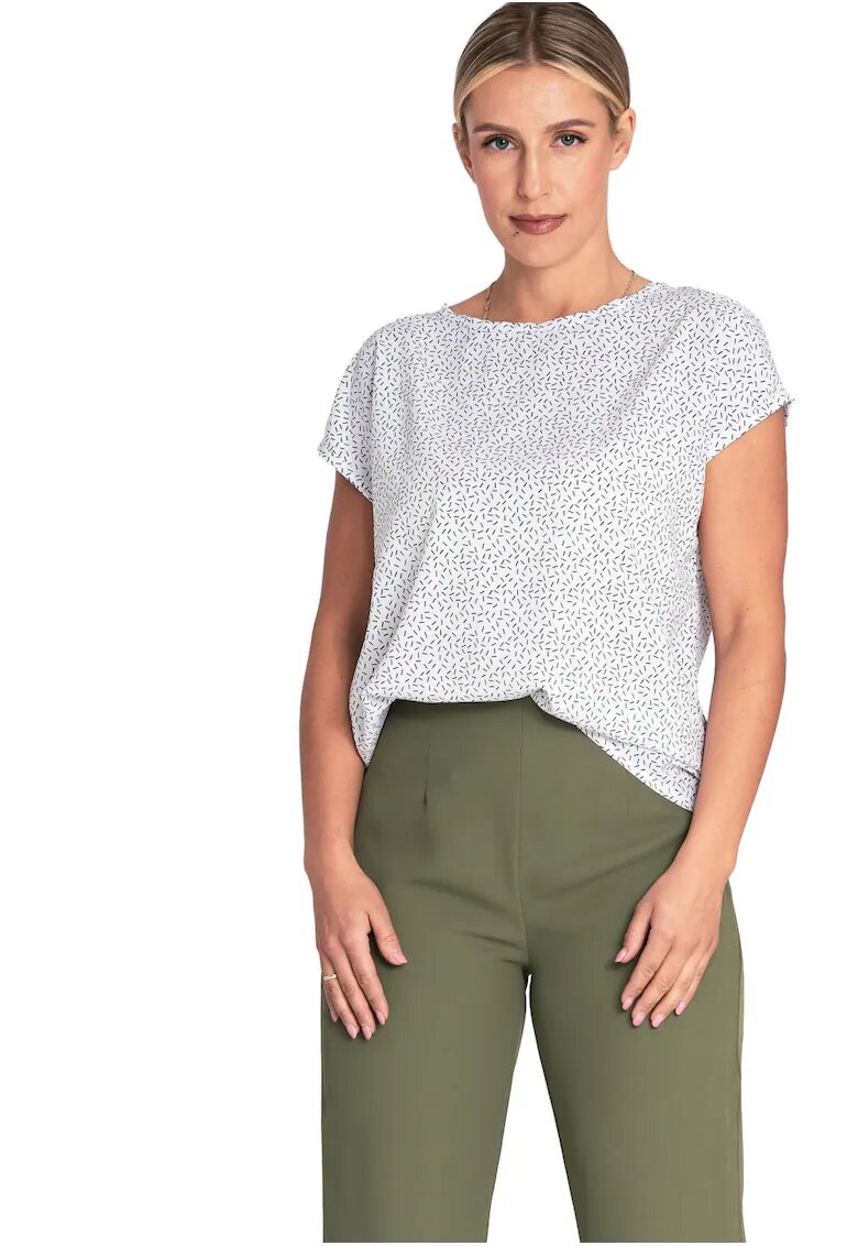 Figl Tricou dama M1048 - Poliester/Elastan - Alb