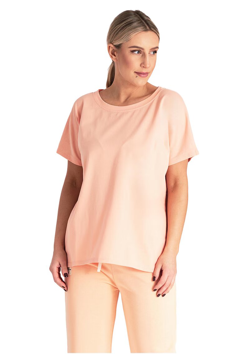 Figl Tricou dama M1164 - Bumbac/Elastan - Portocaliu -