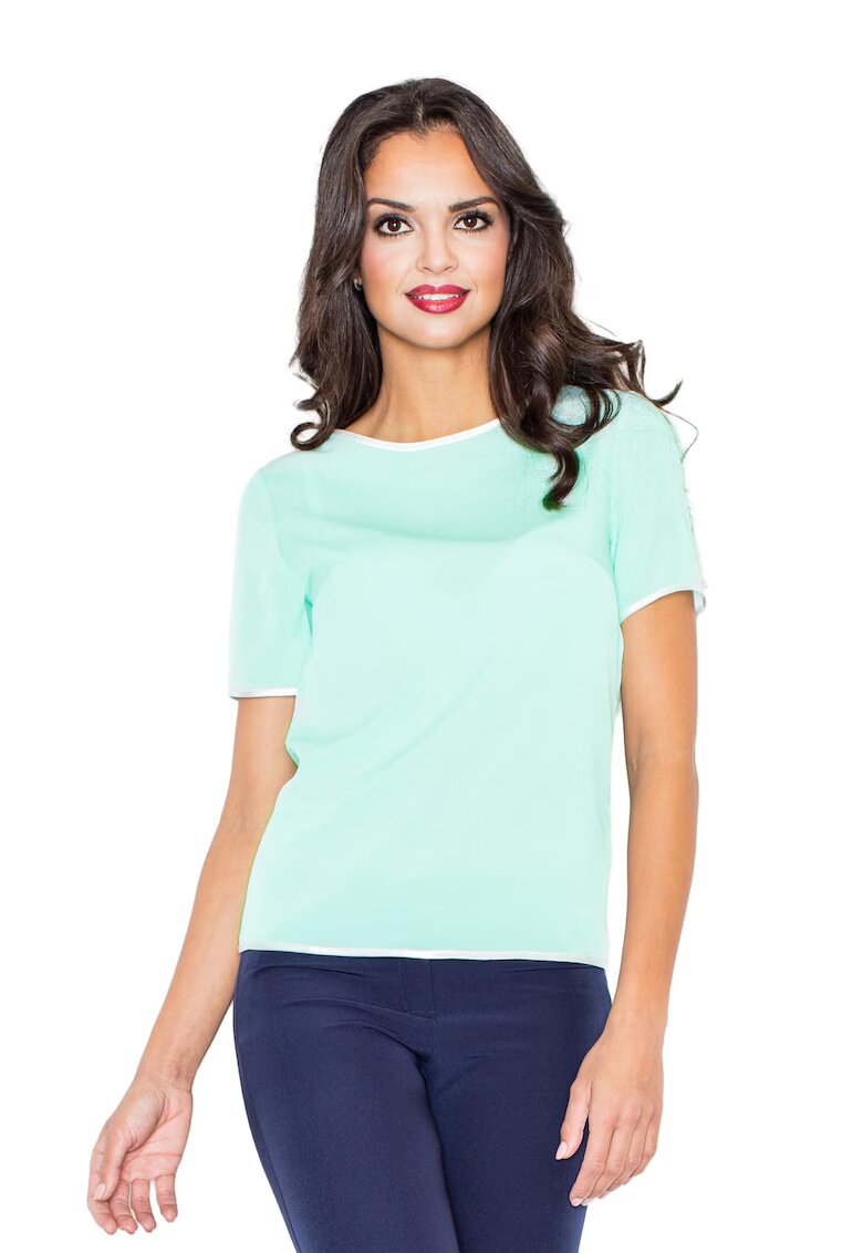 Figl Tricou dama M1164 - Bumbac/Nylon - Verde -