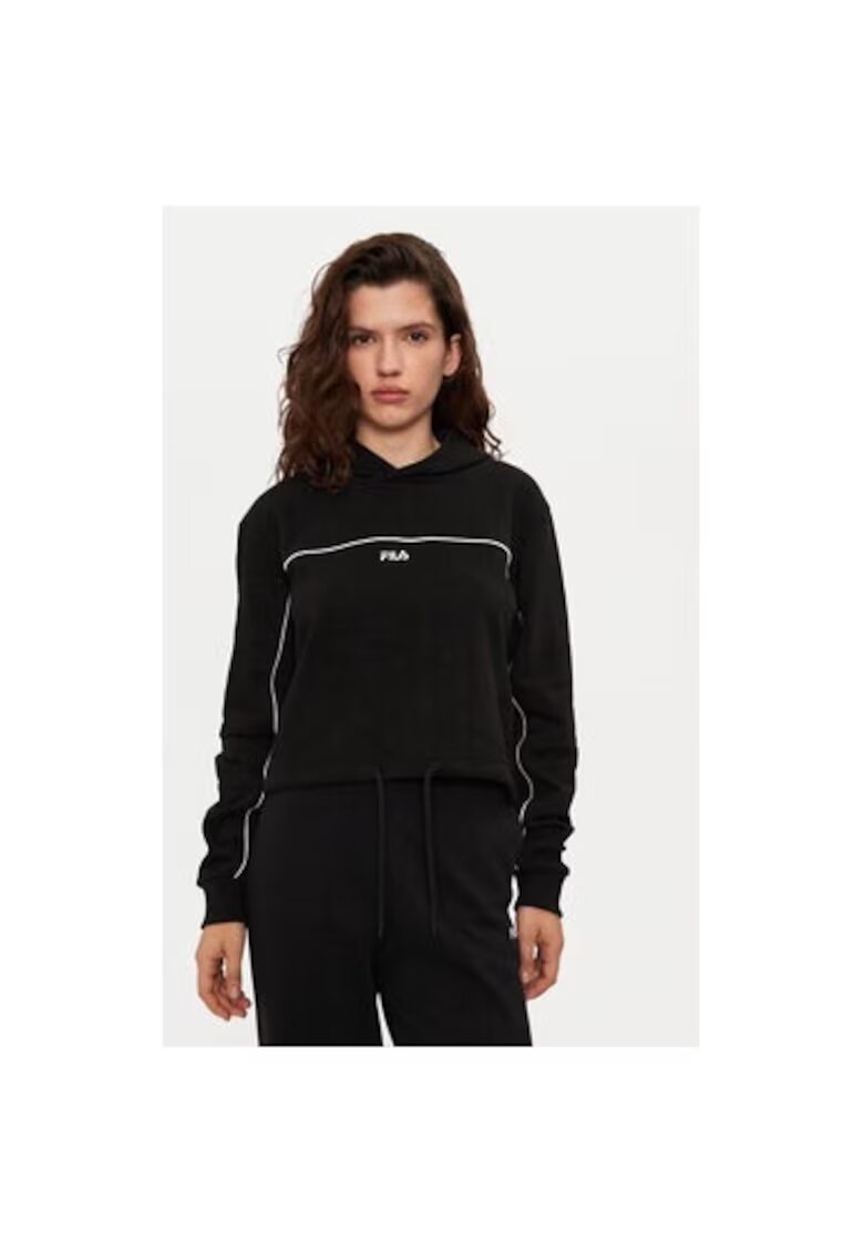FILA Bluza dama - 304654633 - Bumbac/Poliester - Negru - Negru