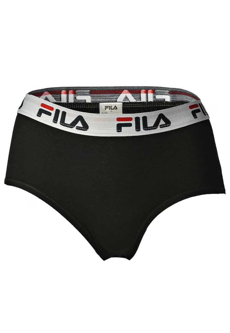 FILA Chiloti hipster cu banda logo in talie - Negru